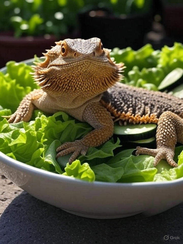 bearded-dragon-in-green-salad