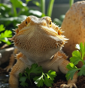 Can Cilantro Green Up a Bearded Dragon’s Diet