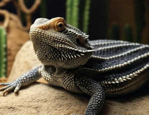 leatherback bearded dragon. 