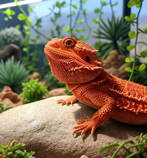 red bearded dragon